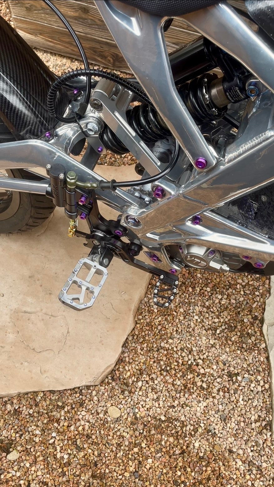 Titanium bolt kit for surron light bee x