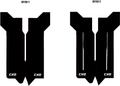 Eride Pro Fork Gaurd Decals