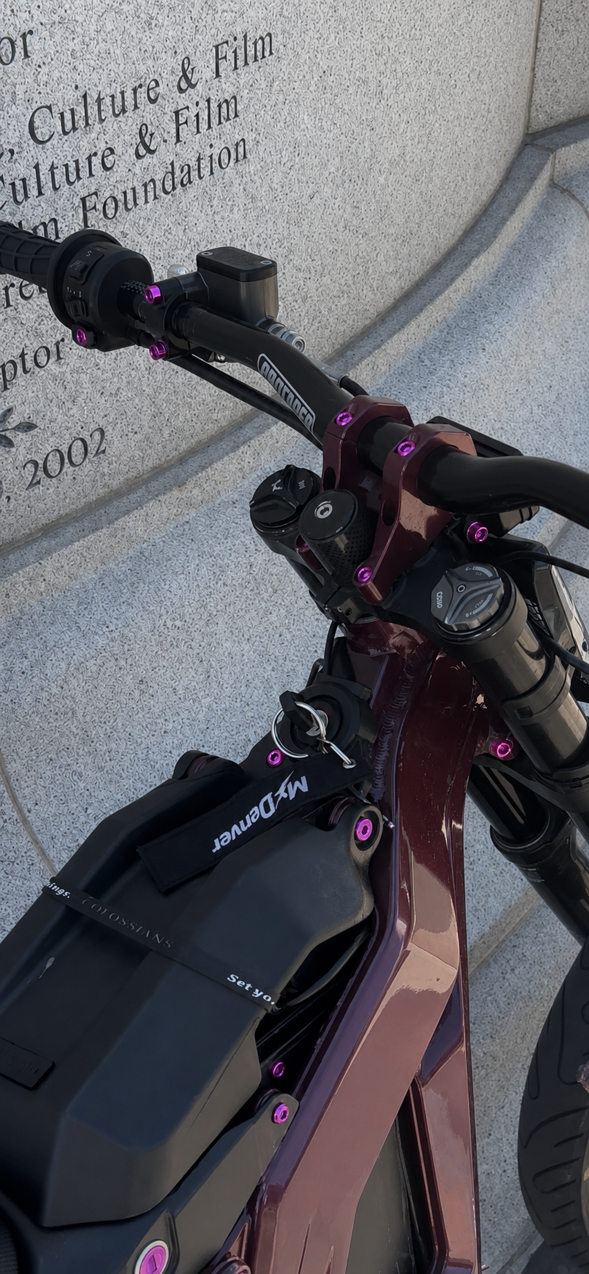 Titanium bolt kit for eride pro ss 3.0