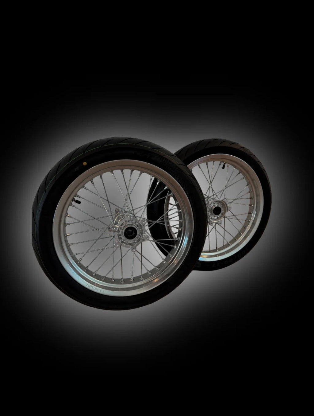 Chrome Ultra bee Supermoto Wheelset